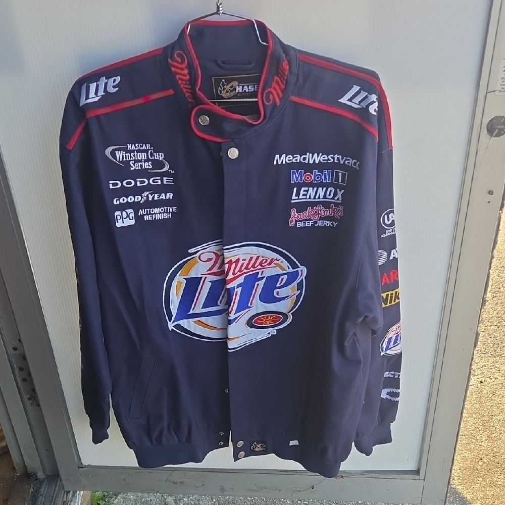Mens NASCAR JACKET RUSTY WALLACE